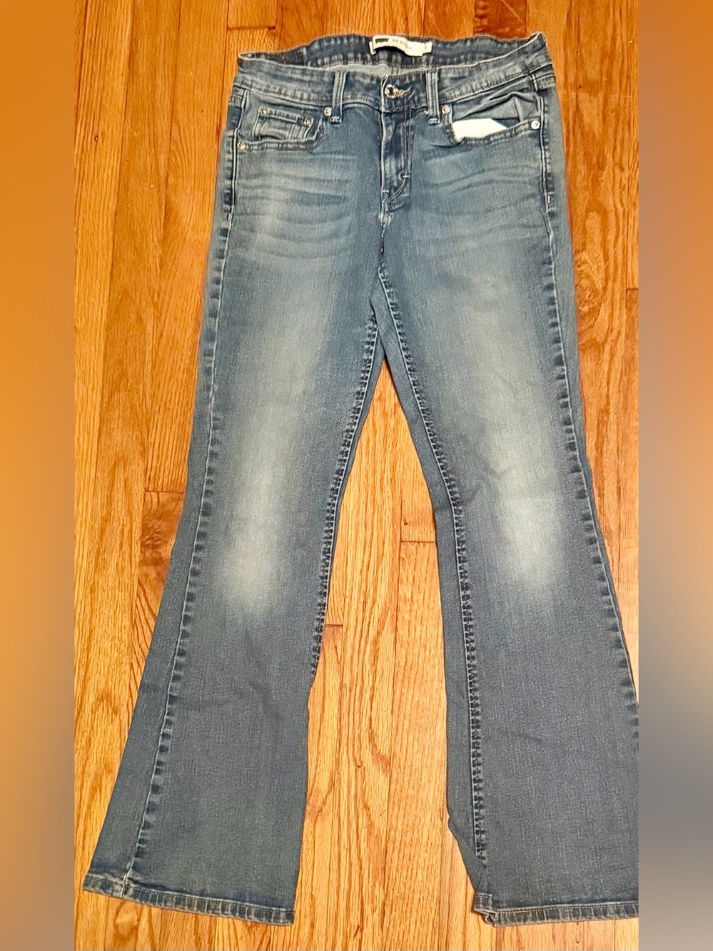 Levi's Women's Light Blue Flare Jeans